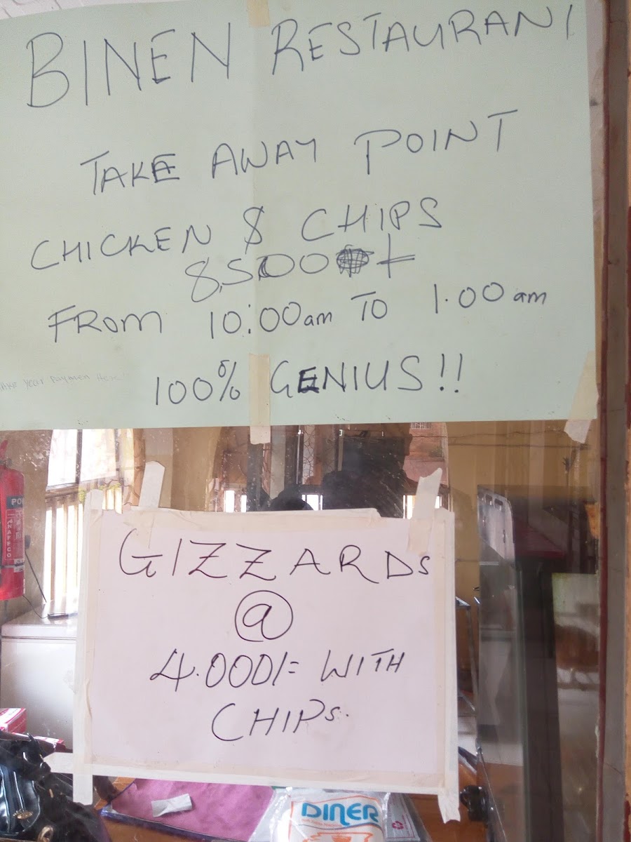 Menu Binen Restaurant-2